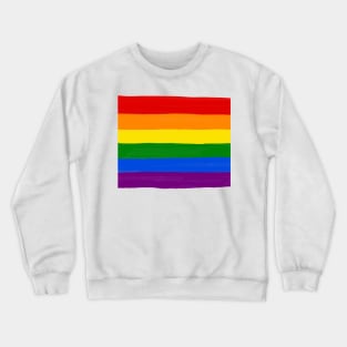 Gay Pride Flag Crewneck Sweatshirt